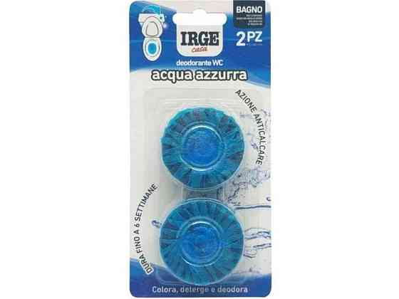 Таблетка Чистоты для сливного бачка 2шт Blue water ТМ IRGE Киев