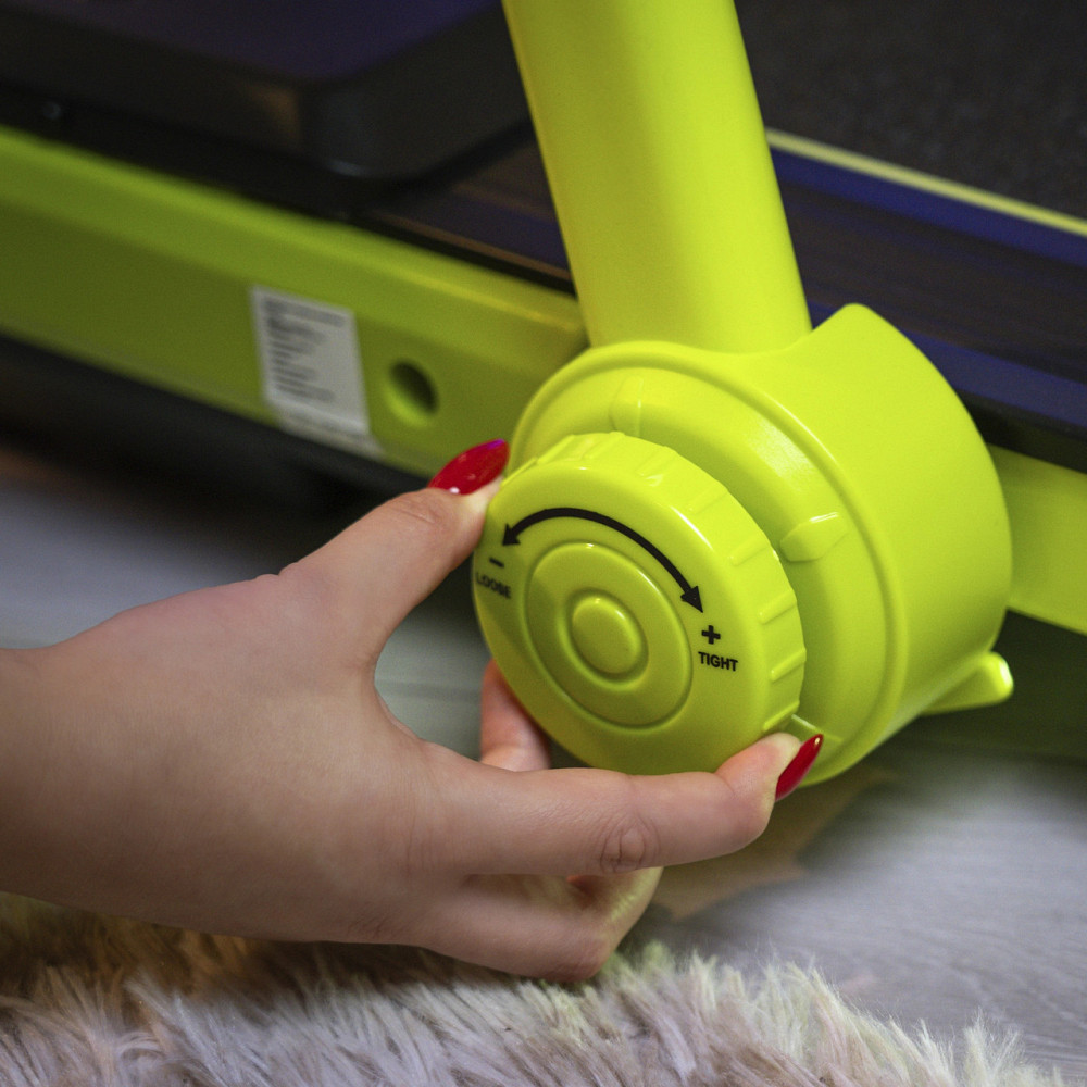 Беговая дорожка электрическая THUNDER IMPACT-LIME Киев - изображение 7