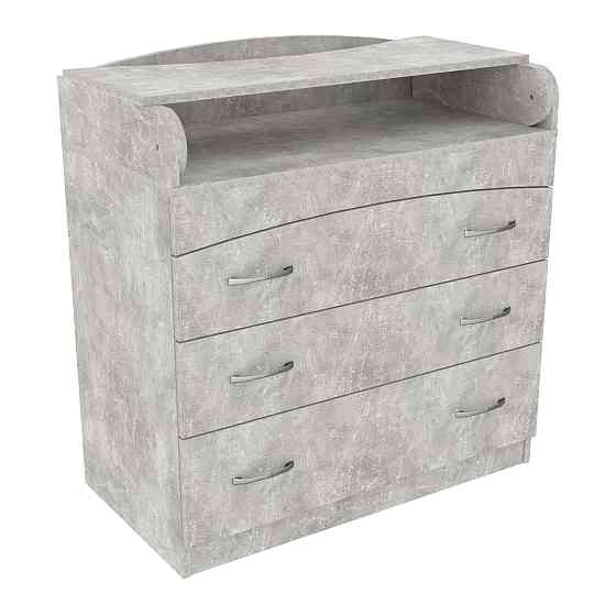 Комод пеленальний №2, Бетон, 864/465/916 Львів