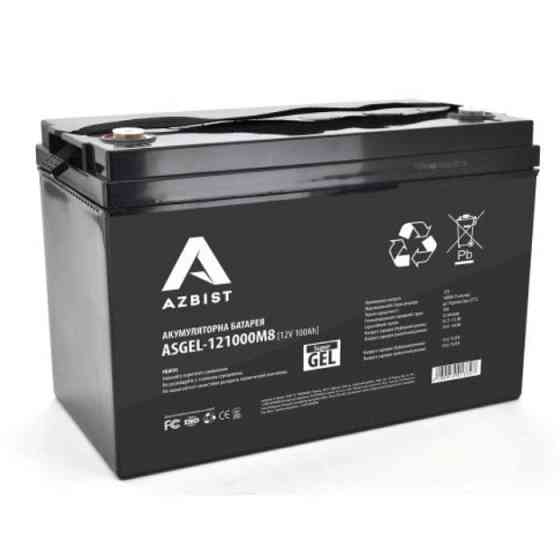 Батарея до ДБЖ AZBIST 12V 100 Ah Super GEL (ASGEL-121000M8) Київ