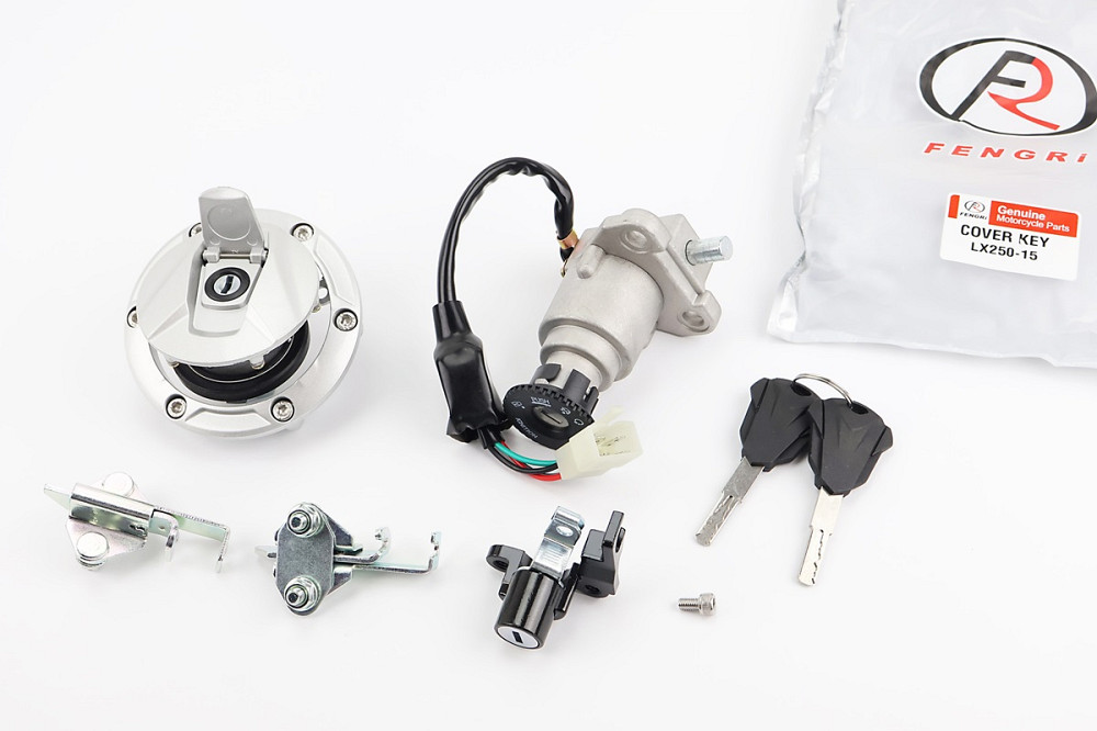 Loncin LX250-15 Замки к-кт (запалювання, бардачка, кришка бака) Бершадь - изображение 1