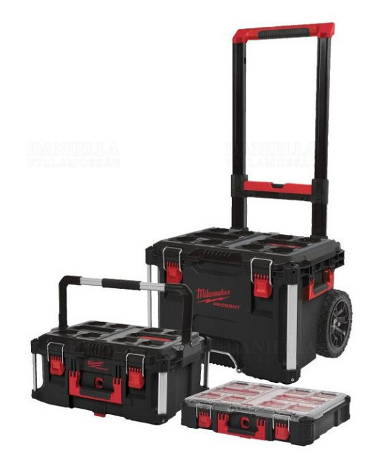 Тележка на колесиках с ящиками для инструментов (транспортировочный комплект) MILWAUKEE PACKOUT 4932499041 Одесса - изображение 1