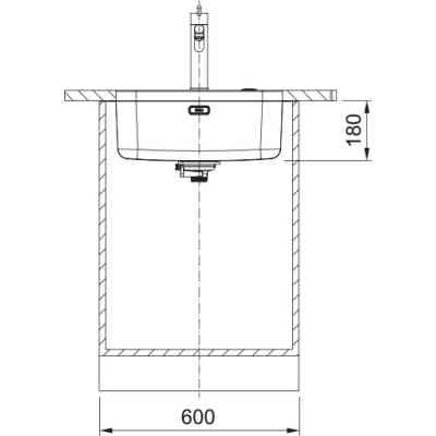 Мийка кухонна Franke 122.0703.300 Вінниця