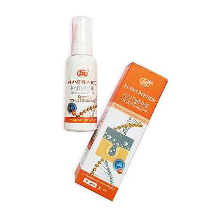 Крем для обличчя сонцезахисний "Клітинне омолодження" SPF 30 / ТМ Грін-Віза / 50 мл Київ
