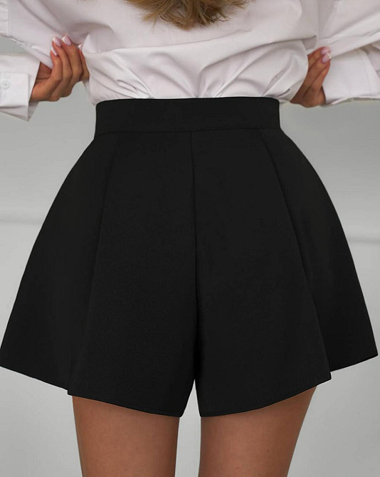 Женские повседневные классические шорты костюмка Одесса - изображение 2