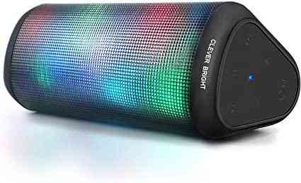 Портативна Bluetooth-колонка Smart Bright 10W, Bluetooth 5.0, LED-підсвітка 7 режимів, TWS Stereo, до 24 годин роботи Київ