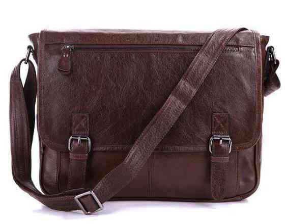 Сумка мужская Vintage 14089 под формат А4 Коричневая Киев
