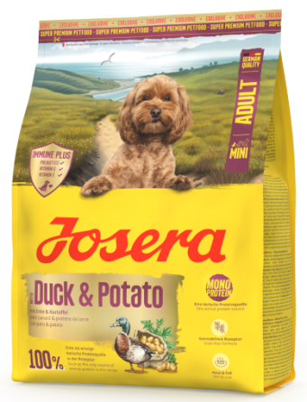 Сухой корм Josera Mini Duck & Potato (Мини Дак энд Потейто) для взрослых собак мелких пород, 900 г Винница