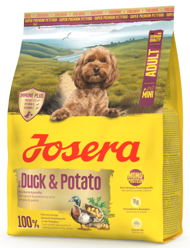 Сухой корм Josera Mini Duck & Potato (Мини Дак энд Потейто) для взрослых собак мелких пород, 900 г Винница - изображение 2
