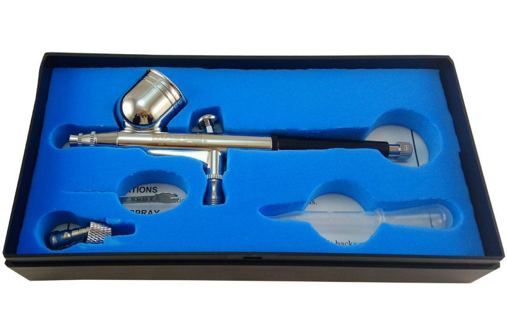 Міні аерограф з набором аксесуарів INTERTOOL PT-1503 Полтава - фото 1