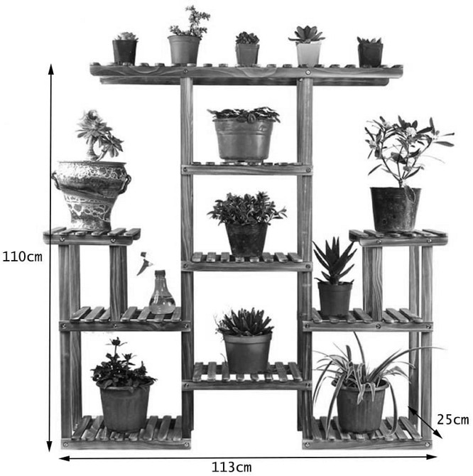 Підставка для квітів "Ламбер" капучино Миколаїв - фото 2