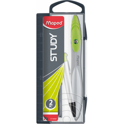 Циркуль Maped металевий STUDY з механічним олівцем асорті (MP.119430) Вінниця - фото 5