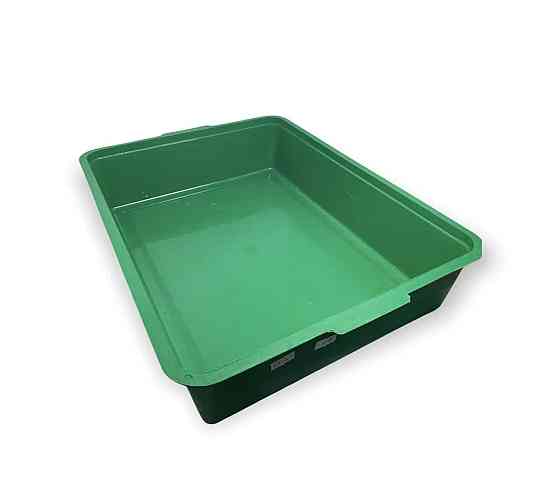 Туалет-лоток для кошек Кристел КРП-04 без сетки глубокий 42*31*9 см Винница