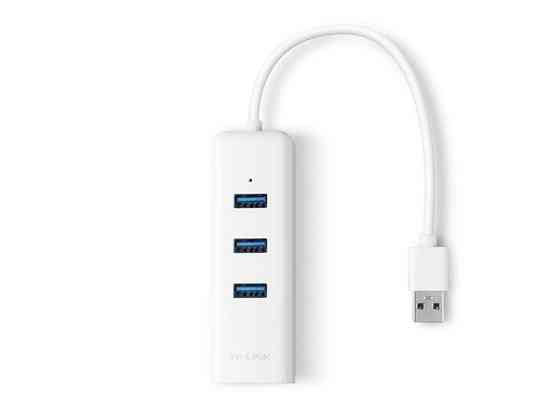 Адаптер TP-Link UE330 (USB 3.0, 10/100/1000Mbps, 3xUSB 3.0 HUB) USB Харьков