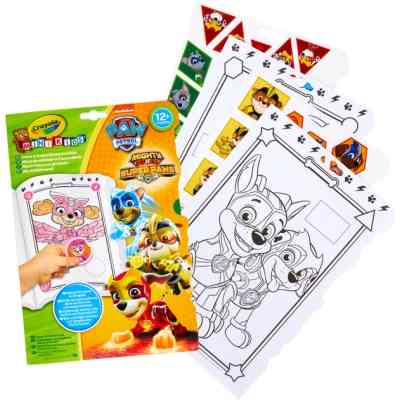 Набор для творчества Canal Toys Mini Kids Раскраска Paw Patrol 32 страницы и 4 страницы наклейки (81-1373) Винница