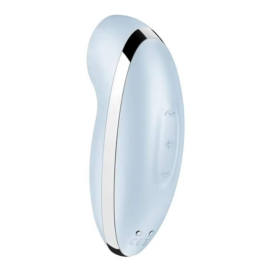 Вібростимулятор-пульсатор Satisfyer Tap & Climax 2 Blue Львів - фото 5