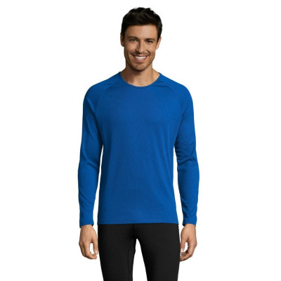 Лонгслив Sol's Sporty LSL men яскраво-синій M (02071241M) Винница - изображение 1