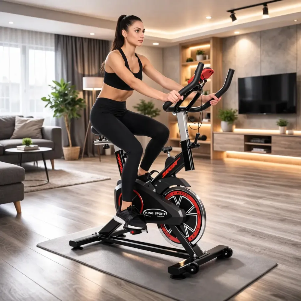 Велотренажер механический Q5 / Спинбайк тренажер для дома Коломия - фото 2
