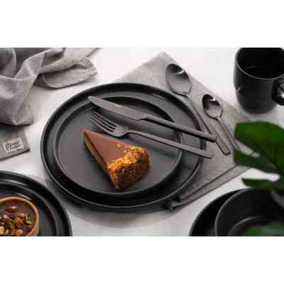 Набор столовых приборов Ardesto Black Mars Favola 4 предмета Чорний (AR0704FSB) Винница