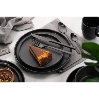 Набор столовых приборов Ardesto Black Mars Favola 4 предмета Чорний (AR0704FSB) Винница - изображение 6