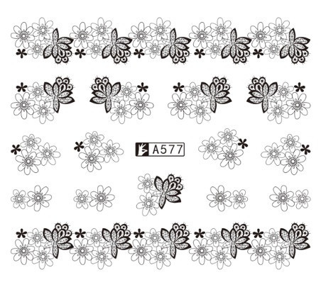 Наклейки для нігтів А577 Київ - фото 1