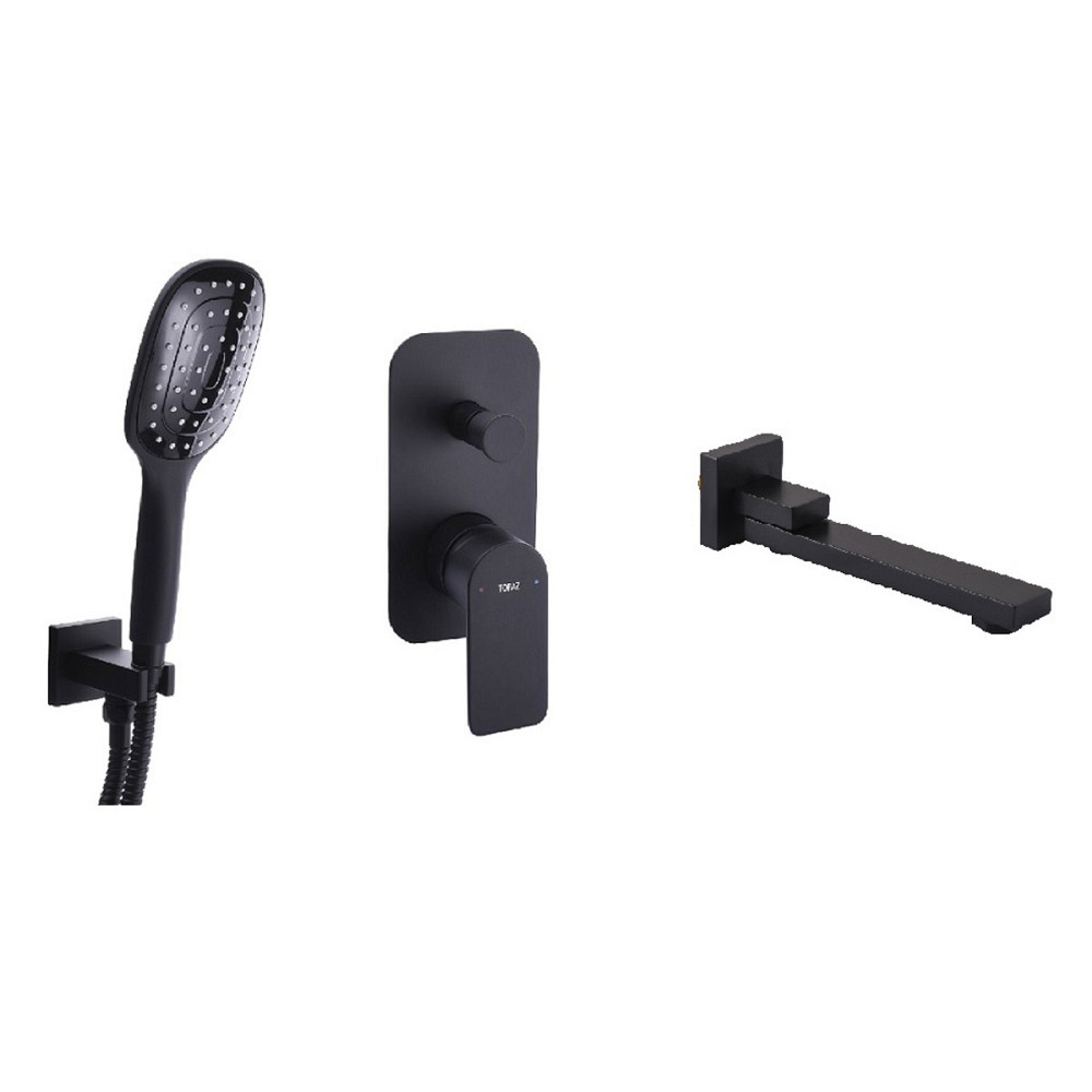 Смеситель для ванны встроенный TOPAZ SARDINIA TSG 08202-200N-BL (000031639) Киев - изображение 1