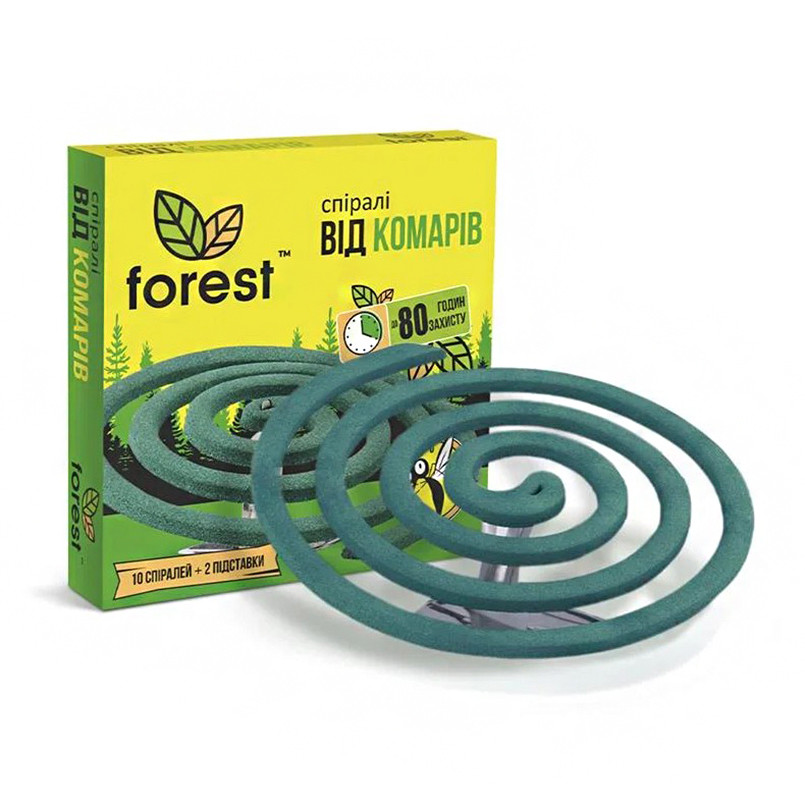 Спіралі від комарів Forest 10шт Львів - фото 1