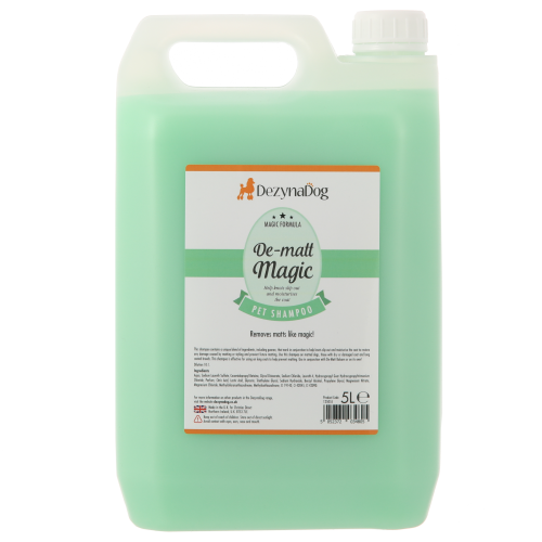 Шампунь Dezynadog De-Matt Magic для сухої пошкодженої шерсті від ковтунів та спутаного волосся додаткове зволоження для довг Київ - фото 1