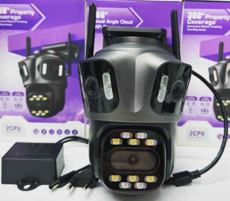 Супер камера відеонагляду 3в1 BESDER XM85 Wi-Fi 12 МП ICSEE вулична. Харків - фото 8