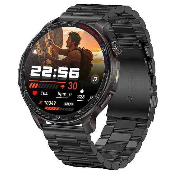 Розумний смарт-годинник Smart Colorado Steel Black (2 ремінці) Київ