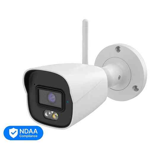 IP-відеокамера з WiFi 6 5Mp TVT TD-9451S4-C(D/WP/AW2) White f=2.8mm, ІЧ+LED-підсвічування, з мікрофоном (77-00472) Киев