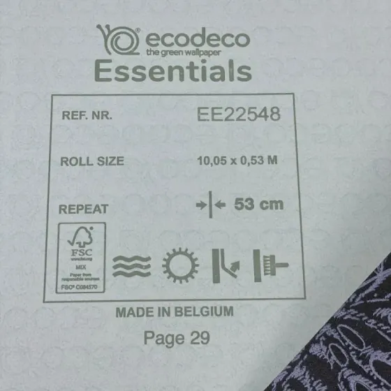 Шпалери Decoprint Essentials EE22548 Київ