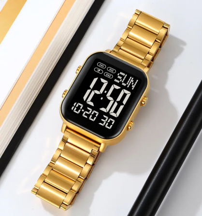 Чоловічий наручний годинник Skmei 2259 (Золотистий з чорним) Київ