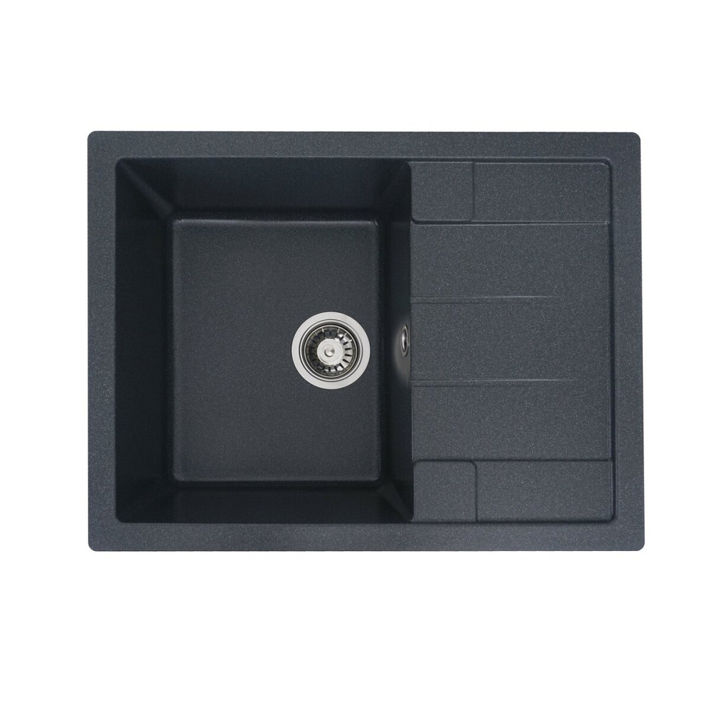 VALESO Гранітна мийка для кухні VALESO INTENSO 6550 матова Антрацит Киев - изображение 1
