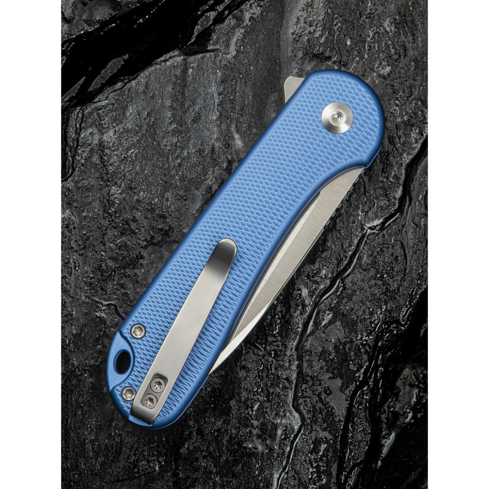 Ніж складаний кишеньковий Civivi Elementum II, (7.5 см) Nitro-V / Aluminum синій Київ - фото 14