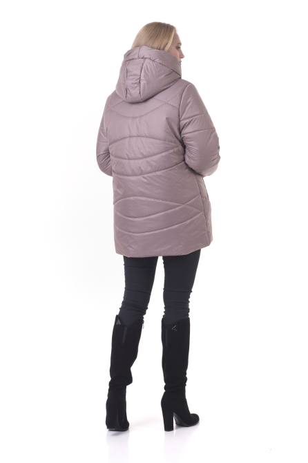 Стильный зимний женский пуховик с капюшоном Киев - изображение 3