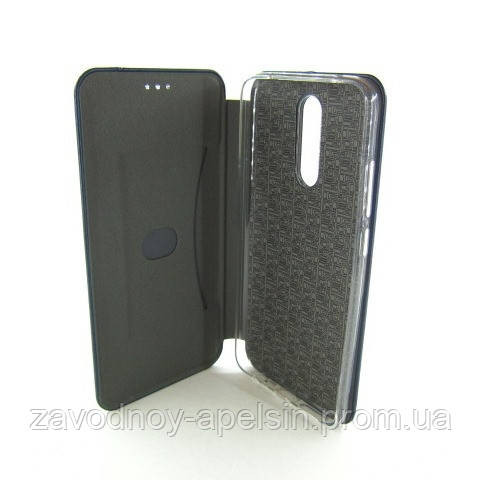 Чохол книжка підставка Xiaomi Redmi 8 8A Momax Case (синій) Одеса - фото 3