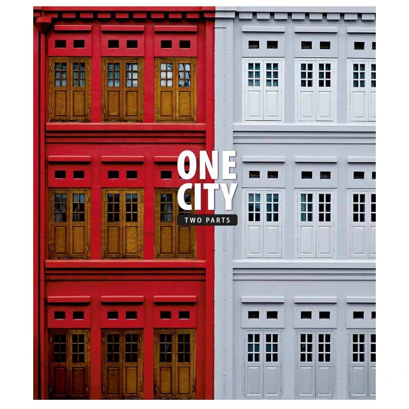 Зошит загальний "One city, 2 parts" 080-3137L-1 у лінію, 80 аркушів Вінниця - фото 1