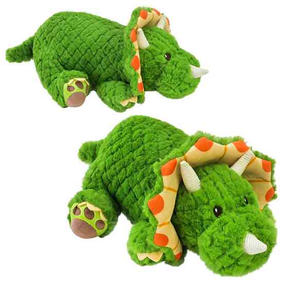 Дитяча м'яка іграшка "Динозавр Трицератопс" K15204 розмір 37 см Вінниця