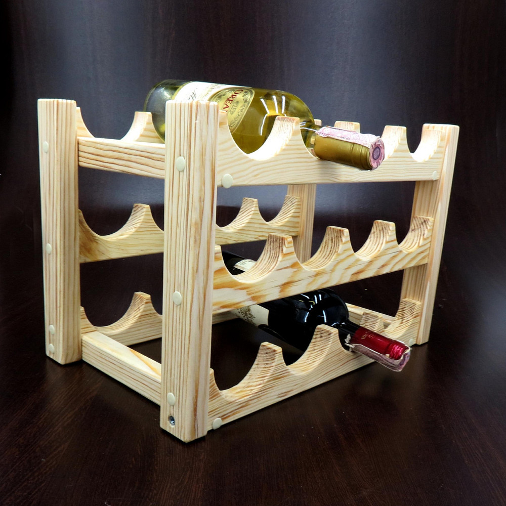 Настольная винная полка 