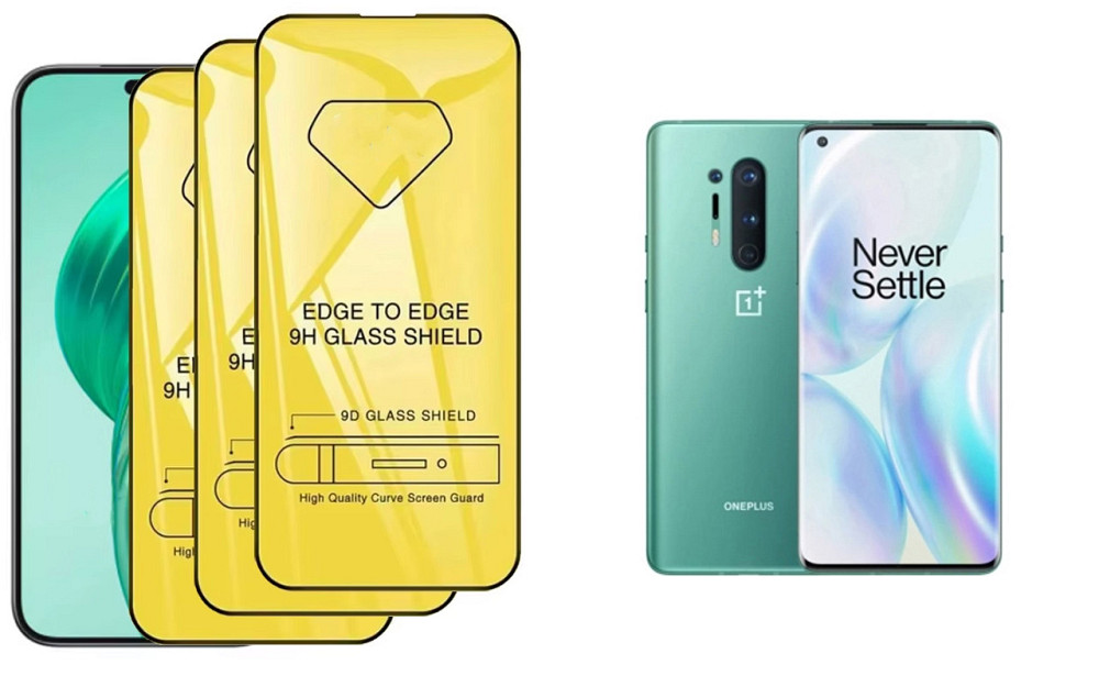 Захисне скло DefenzoGlass для OnePlus 8 Pro – подвійна міцність Київ - фото 3