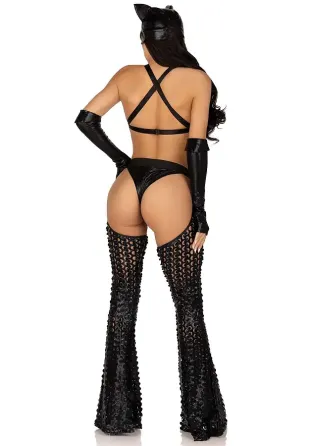 Еротичний костюм кішечки-пані Leg Avenue Mistress Kitty S Львів