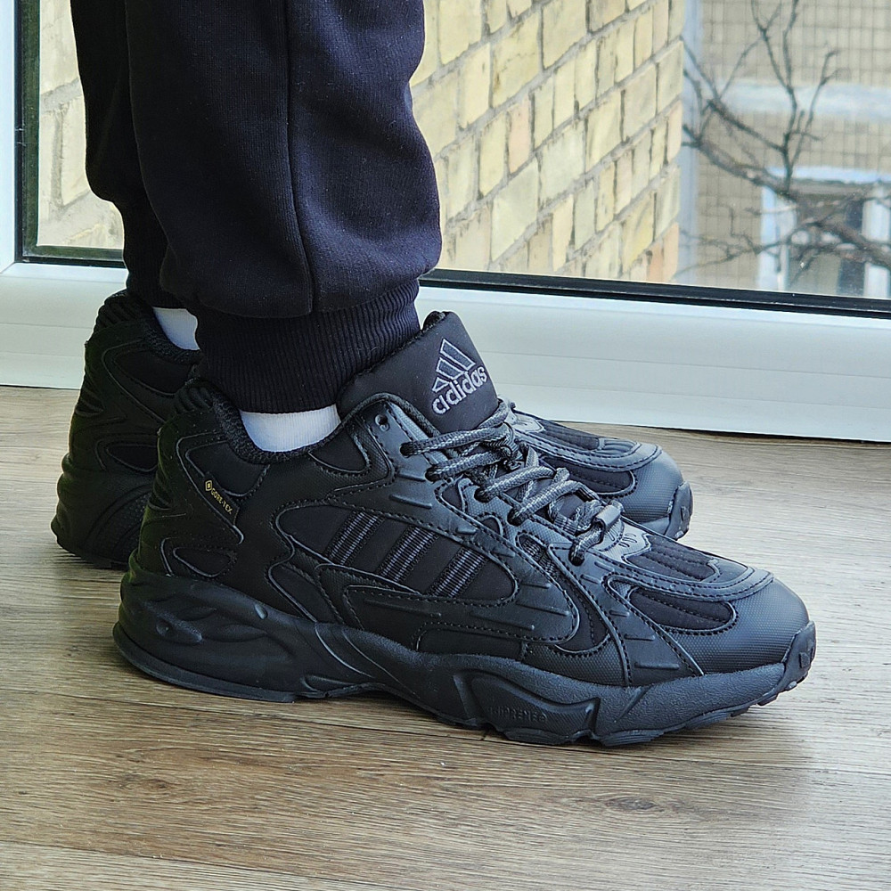 Зимние Кроссовки Adidas GORE-TEX Мужские Черные с МЕХОМ Адидас Гортекс Термо (размеры: 41,42,43,44,45) - 45-1 Днепр - изображение 10