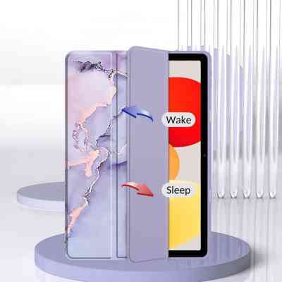 Чехол для планшета BeCover Soft Edge TPU Xiaomi Redmi Pad SE 8.7" Purple Marble (712577) Винница