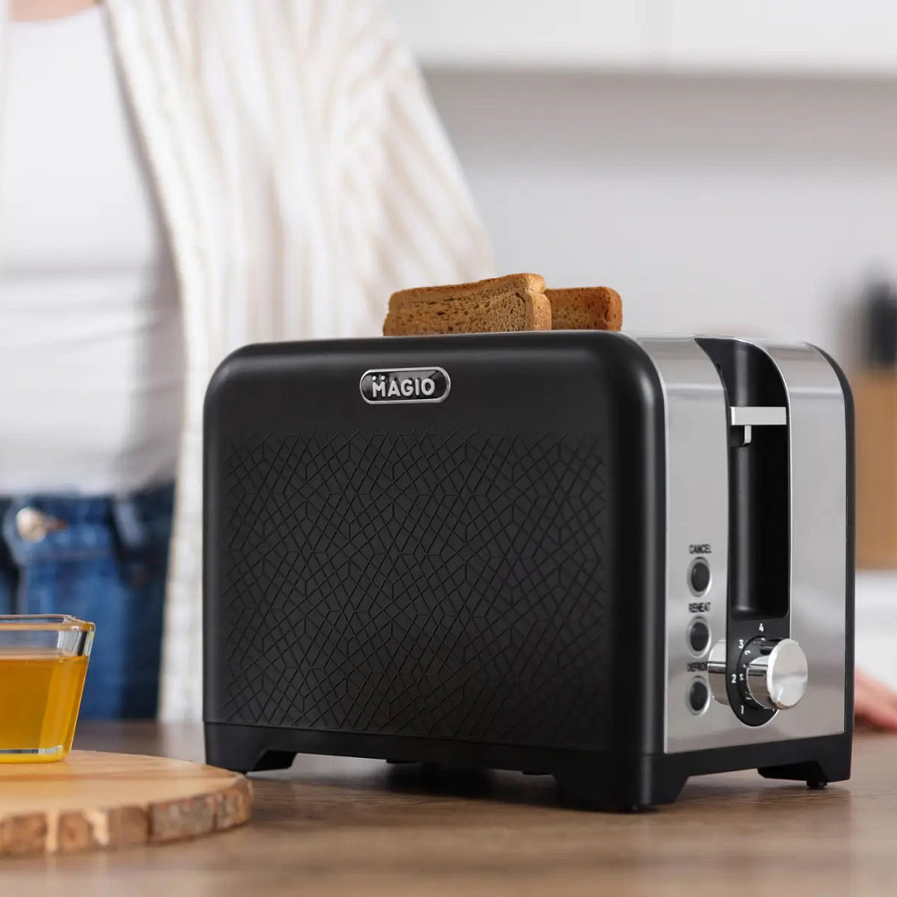 Тостери електричні, Тостер з автоцентруванням, Електротостер побутовий, Тостер для смаження хліба VX-24 Львів - фото 8