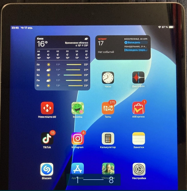 Планшет Apple iPad 9 10.2" 2021 Wi-Fi 64GB Silver (MK2L3) Київ - фото 8