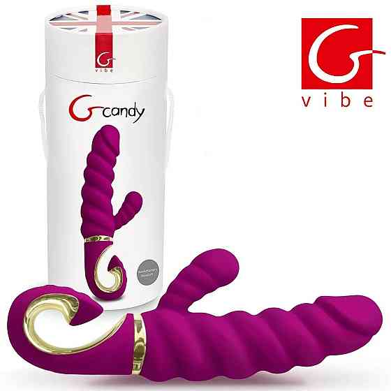 Вібратор кролик рельєфний Gcandy Sex Aura Київ
