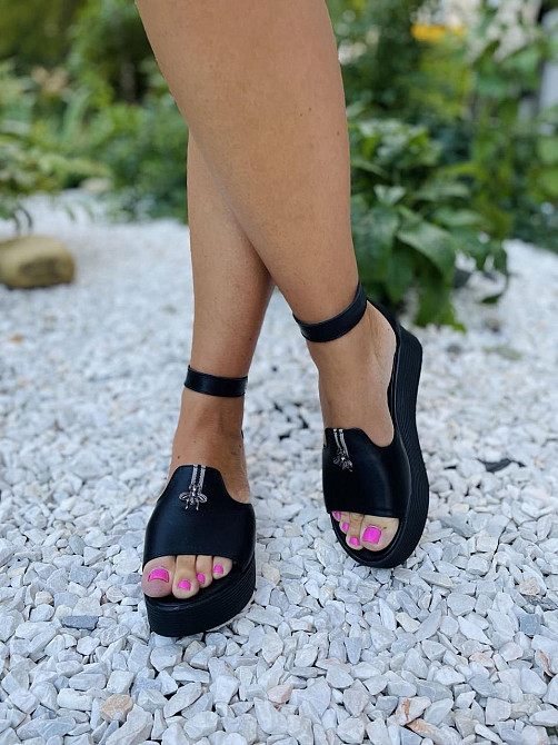 AVALON Босоніжки жіночі AVALON 707 чорні (літо, шкіра натуральна) (3787) Коломыя - изображение 7