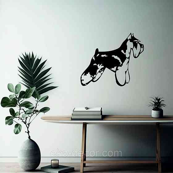 Декоративне настінне Панно «Шнауцер», Декор на стіну Київ