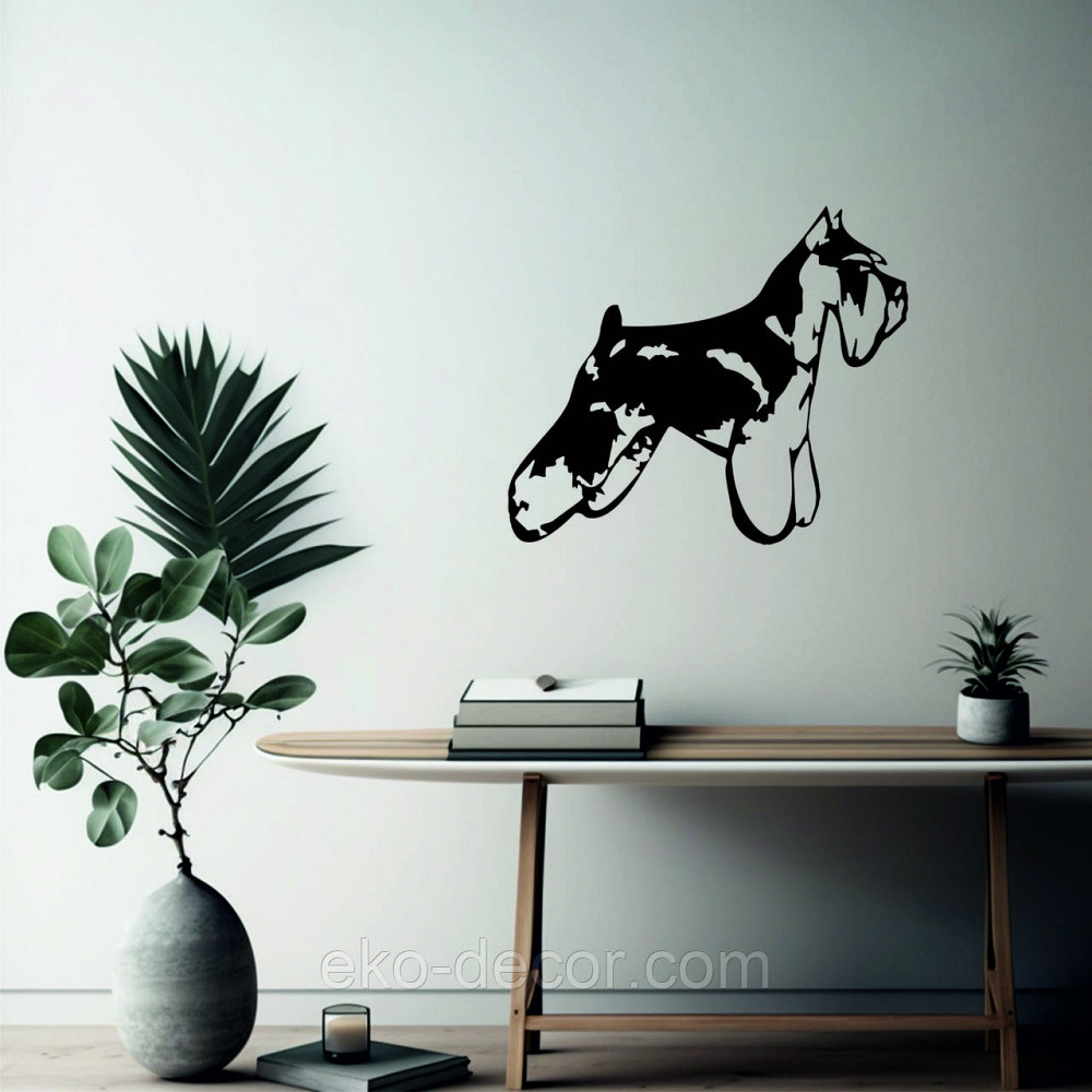 Декоративне настінне Панно «Шнауцер», Декор на стіну Київ - фото 6